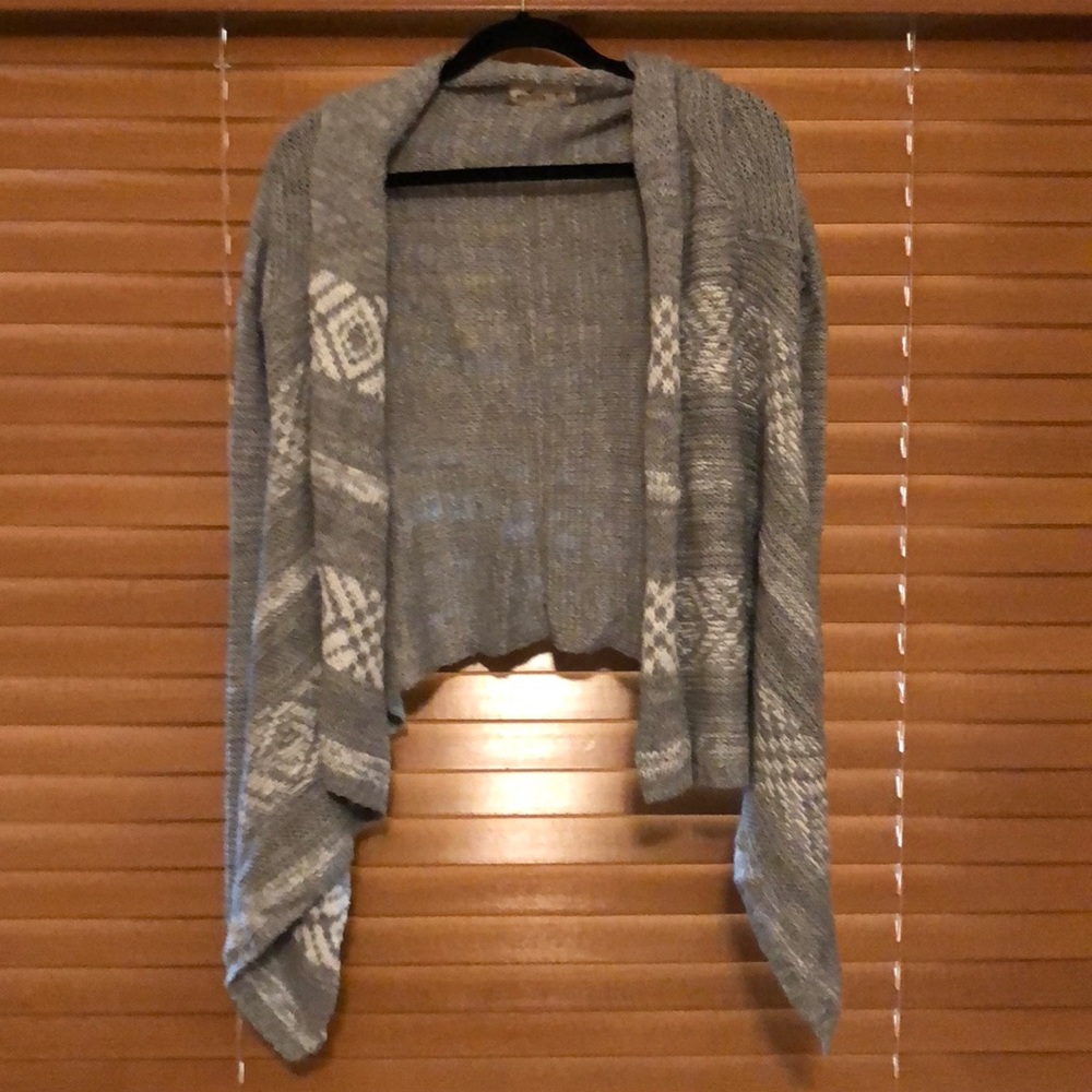 Hollister Grey Cardigan